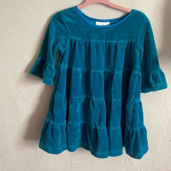 Hanna Andersson Other - Hanna Andersson Blue Tiered Dress